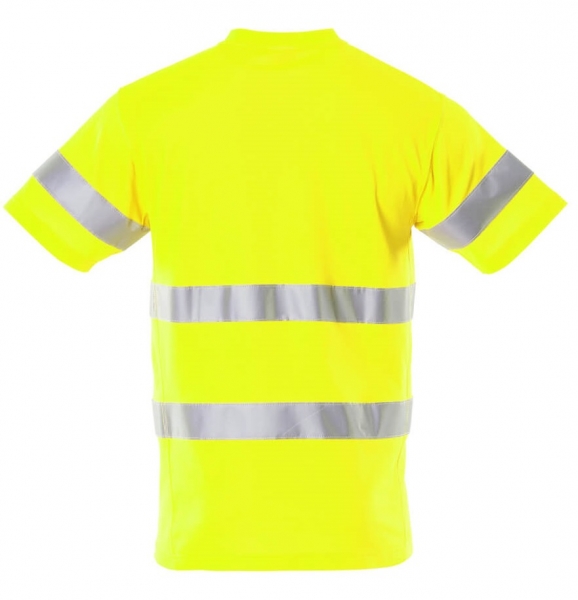 MASCOT-Warnschutz-T-Shirt, SAFE CLASSIC, warngelb