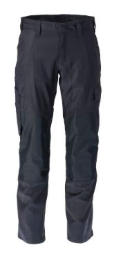 MASCOT� ACCELERATE Hose mit Knietaschen, cotton+, Schwarzblau