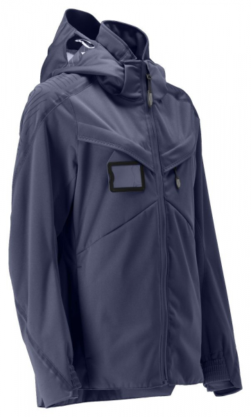 MASCOT- Damen- Hard Shell Jacke, Ultimate Stretch, CUSTOMIZED, 200 g/m, schwarzblau