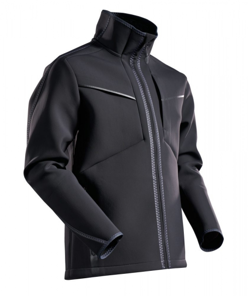 MASCOT- Soft Shell Jacke, CUSTOMIZED, 470 g/m², schwarz