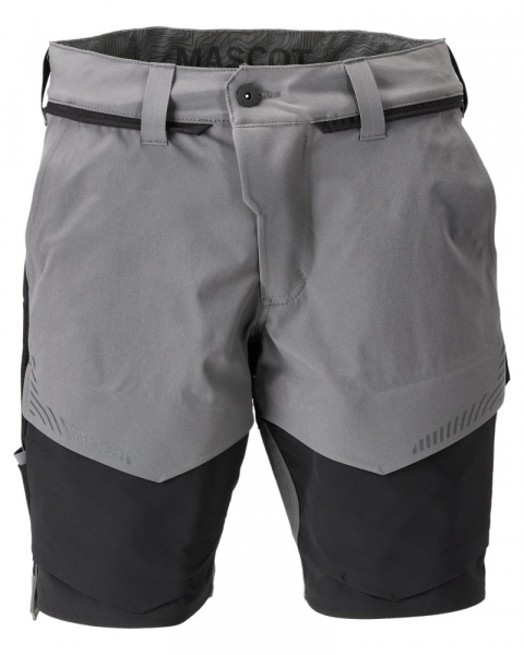 MASCOT- Shorts, Ultimate Stretch, CUSTOMIZED, 180 g/m, anthrazitgrau/ schwarz