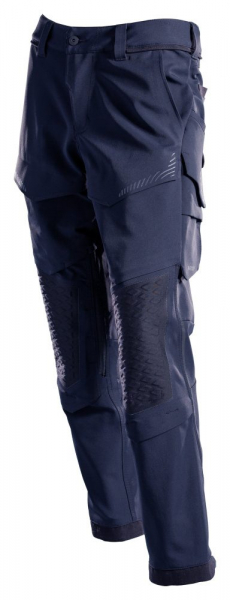 MASCOT- Hose mit Knietaschen, Ultimate Stretch, CUSTOMIZED, 316 g/m, schwarzblau