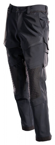 MASCOT- Hose mit Knietaschen, Ultimate Stretch, CUSTOMIZED, 316 g/m, schwarz