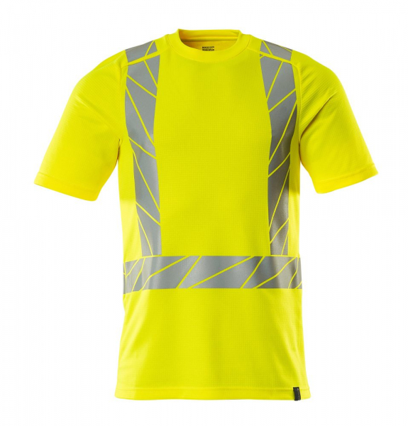 MASCOT- T-Shirt, Premium, ACCERERATE SAFE, 150 g/m², gelb