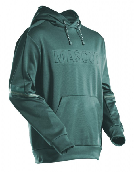 MASCOT-Fleece Kapuzenshirt, CUSTOMIZED, 360 g/m, waldgrn