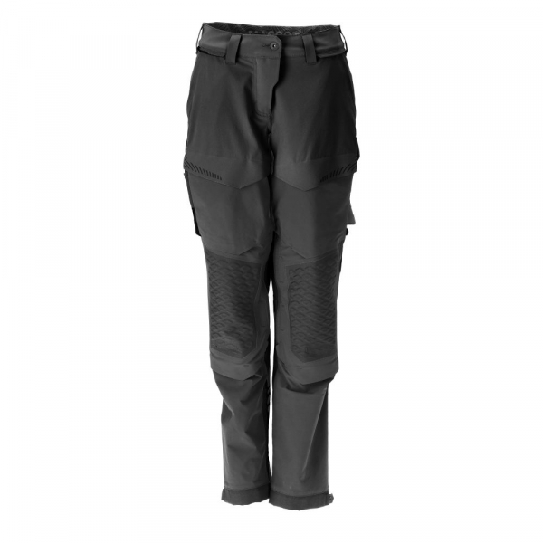 MASCOT- Damen-Hose mit Knietaschen, Diamond, Ultimate Stretch, CUSTOMIZED, 180 g/m, schwarz