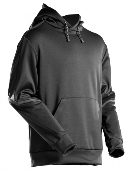 MASCOT- Fleece Kapuzensweatshirt, CUSTOMIZED, 360 g/m, schwarz