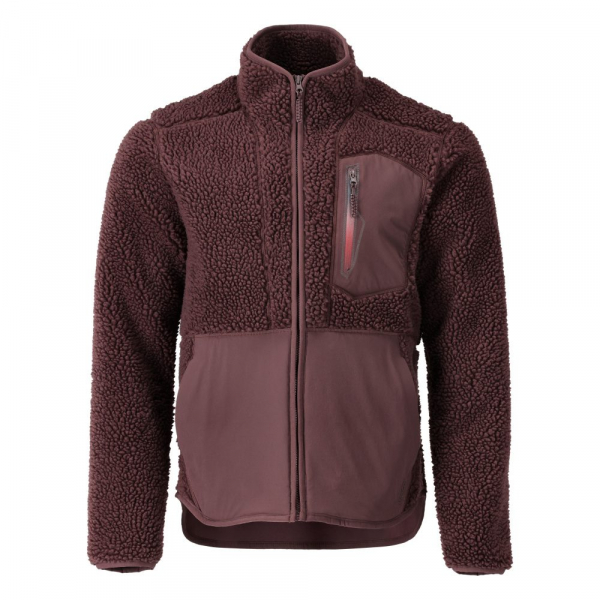 MASCOT- Faserpelz Jacke mit Reiverschluss, CUSTOMIZED, 460 g/m, bordeaux