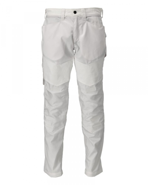 MASCOT- Hose mit Knietaschen, Cordura, CUSTOMIZED, 205 g/m, weiss