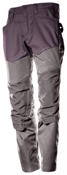 MASCOT- Hose mit Knietaschen, Cordura, CUSTOMIZED, 205 g/m, bordeaux/ anthrazitgrau