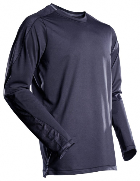 MASCOT- Langarmshirt, CUSTOMIZED, 210 g/m, schwarzblau