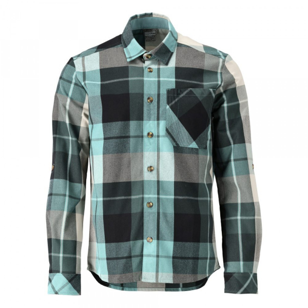 MASCOT- Hemd aus Flanell, CUSTOMIZED, 270 g/m, waldgrn- kariert