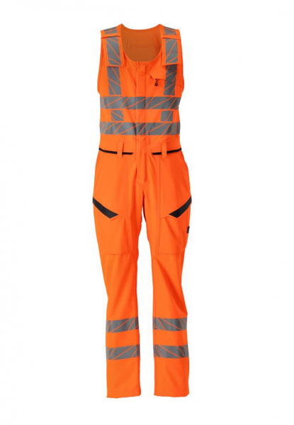 MASCOT- Kombihose mit Schenkeltaschen, ACCELERATE SAFE, wasserabweisend, 205 g/m, orange