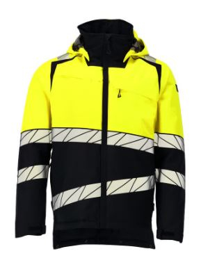 Winterjacke mit CLIMASCOT�-Futter, Schwarz/Gelb