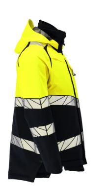 Winterjacke mit CLIMASCOT�-Futter, Schwarz/Gelb