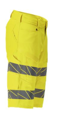 Shorts,  �ACCELERATE SAFE, Gelb