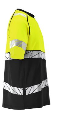 MASCOT� ACCELERATE SAFE T-Shirt Premium , Schwarz/Gelb