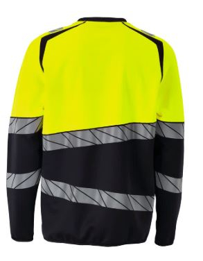 MASCOT� ACCELERATE SAFE Sweatshirt Premiun, Schwarzblau/Gelb