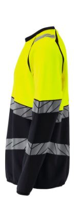 MASCOT� ACCELERATE SAFE Sweatshirt Premiun, Schwarzblau/Gelb