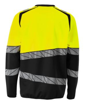 MASCOT� ACCELERATE SAFE Sweatshirt Premiun, Schwarz/Gelb