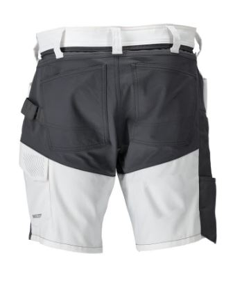 MASCOT� CUSTOMIZED Shorts, Wei�/Anthrazitgrau
