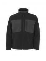 MASCOT-Workwear-Soft Shell Winter-Arbeits-Berufs-Jacke, LAGOS, 280 g/m², schwarz/dunkelanthrazi