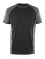MASCOT-T-Shirt, Potsdam, 195 g/m, schwarz/dunkelanthrazit