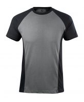 MASCOT-T-Shirt, Potsdam, lieferbar ab 04/2018, 195 g/m, anthrazit/schwarz