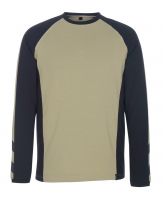 MASCOT-Workwear-T-Shirt, Bielefeld, UNIQUE, 195 g/m, khaki/schwarz