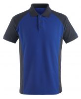 MASCOT-Poloshirt, Bottrop, 180 g/m, kornblau/schwarzblau