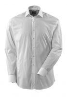 MASCOT-Workwear-Arbeits-Berufs-Hemd, CROSSOVER, 115 g/m², weiß