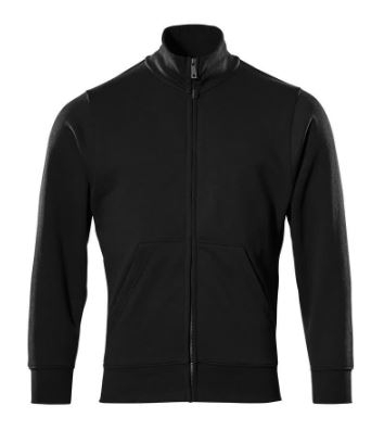 MASCOT� Lavit, Sweatshirt mit Rei�verschluss, Vollschwarz