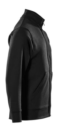 MASCOT� Lavit, Sweatshirt mit Rei�verschluss, Vollschwarz