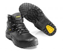 MASCOT-Sicherheits-Arbeits-Berufs-Schuhe, Schnrstiefel, S3, Elbrus, schwarz/gelb