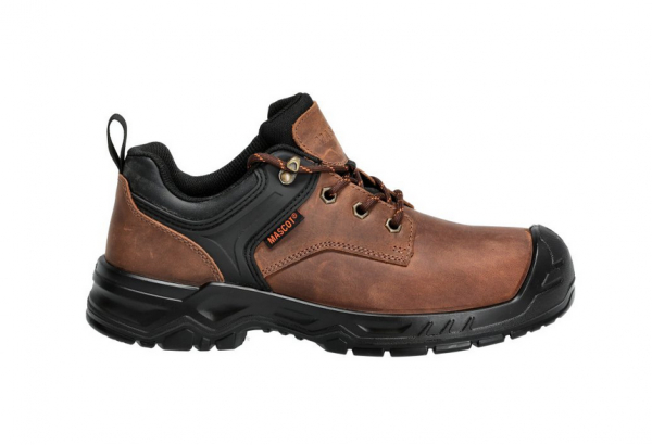 MASCOT-S3S-Sicherheitsschuhe, FOOTWEAR Originals, SR FO ESD, nussbraun/schwarz