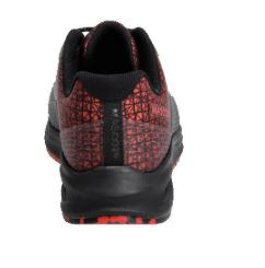 Sicherheitsschuhe S3S, Schn�rsenkel, Schwarz/Rot, Weite 8