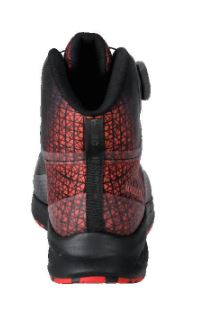 Sicherheitsstiefel S3S, BOA� Fit System, Schwarz/Rot, Weite 10