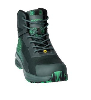 Sicherheitsstiefel S3S, Schn�rsenkel, Gr�n/Grasgr�n, Weite 10