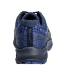 Sicherheitssandale S1PS, Schn�rsenkel, Schwarzblau/Azurblau, Weite 10