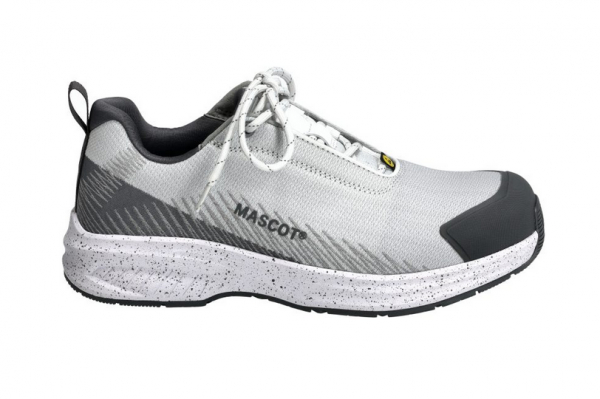 MASCOT-S1PS-Sicherheitsschuhe, FOOTWEAR CUSTOMIZED, SR HRO, wei/anthrazitgrau