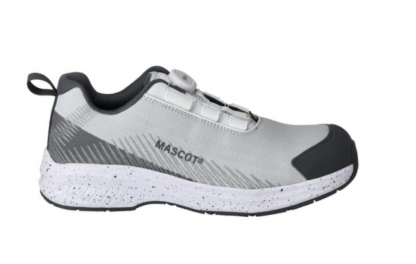 MASCOT-S1PS-Sicherheitsschuhe BOA Fit System, FOOTWEAR CUSTOMIZED, SR FO, wei/anthrazitgrau