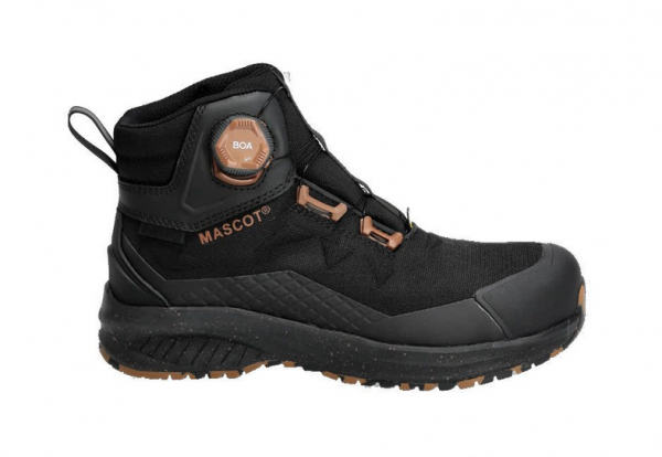 MASCOT-S7S-Sicherheitsstiefel BOA Fit System, FOOTWEAR CUSTOMIZED, SR FO, schwarz