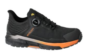 Sicherheitsschuhe S3S,BOA� Fit System, Schwarz/Orange, Weite 10