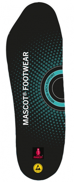 MASCOT-Einlegesohlen, schwarz