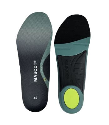 Einlegesohlen, mittlere Fu�gew�lbest�tze, Schwarz, Weite 8