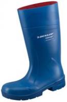 DUNLOP-S4-PU-Sicherheits-Gummi-Stiefel, `Purofort MultiGrip Safety`, (44506), blau