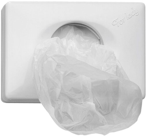HYGIENEBEUTEL WANDSPENDER, weiss, Kunststoff,fr Hygienebags aus PE