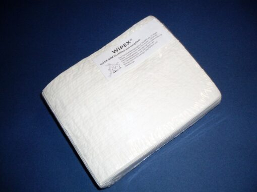 WIPEX-SRM-WISCHTCHER, netzverstrkt, wei, 4-lagig, 4x20 g, Z-Falt., Karton  700 Stck