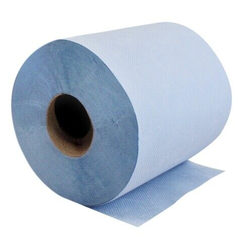 WIPEX PUTZPAPIER ROLLE, BLUE TECH, blau, 2-lagig, 2x20 g, 2 Rollen  500 Tcher
