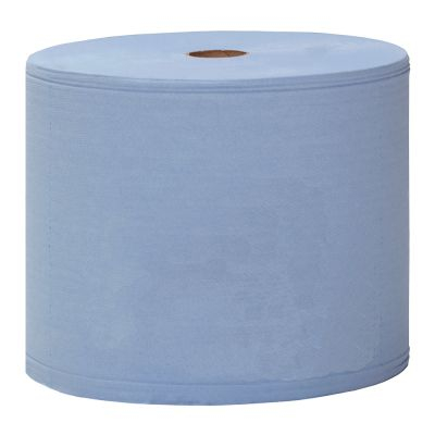 KATRIN-PAPIERPUTZROLLE  L2 2500, blau, 2-lagig, 2x18,5 g, 1 Rolle  1000 Tcher